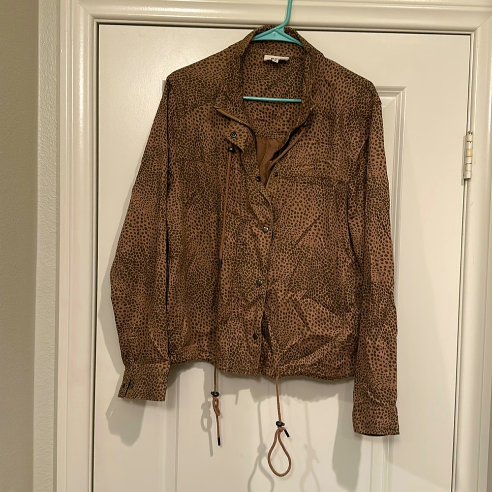 Animal print, lightweight jacket